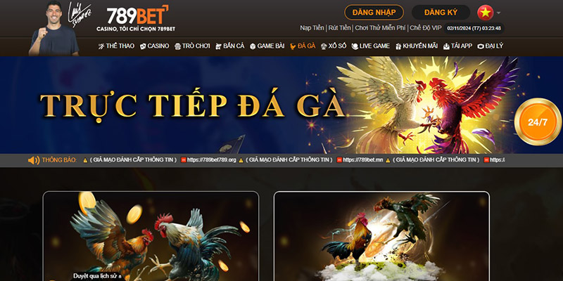 Sảnh đá gà 789bet